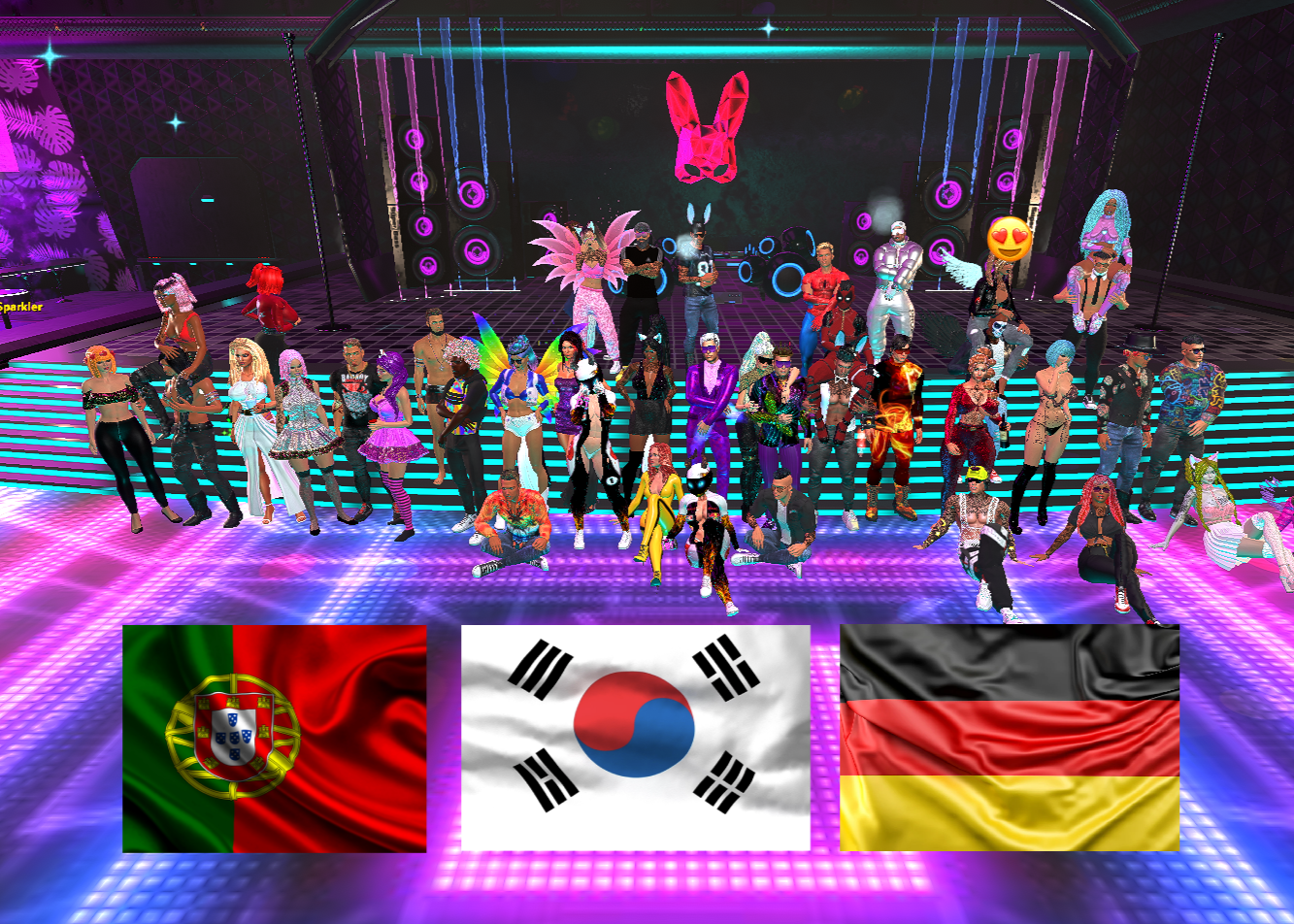 Play in Portuguese, German and Korean!
