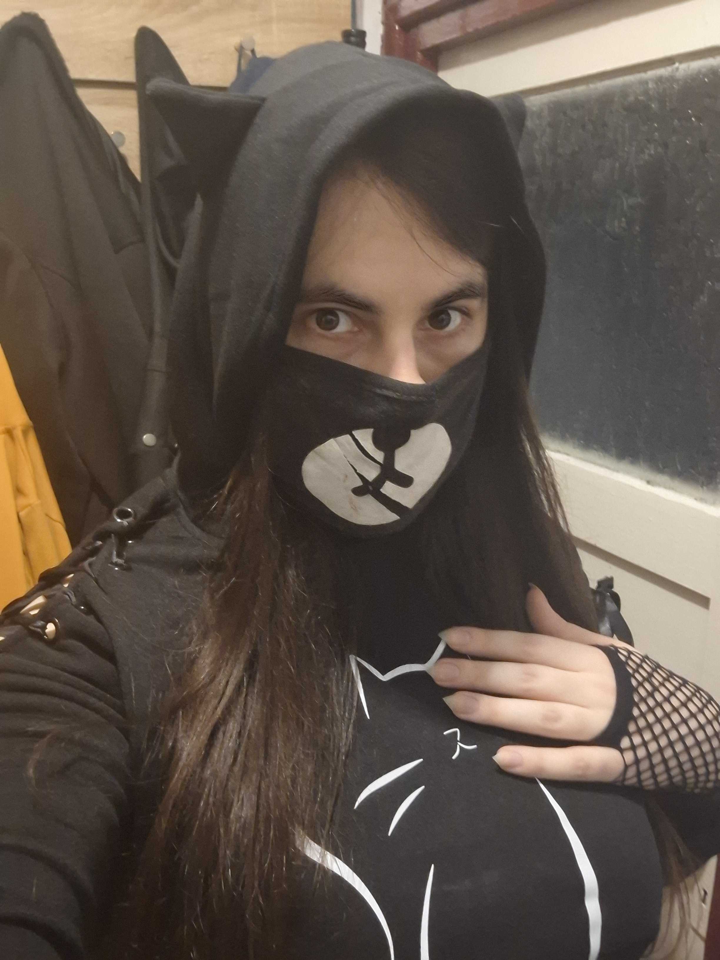 being a silly cat