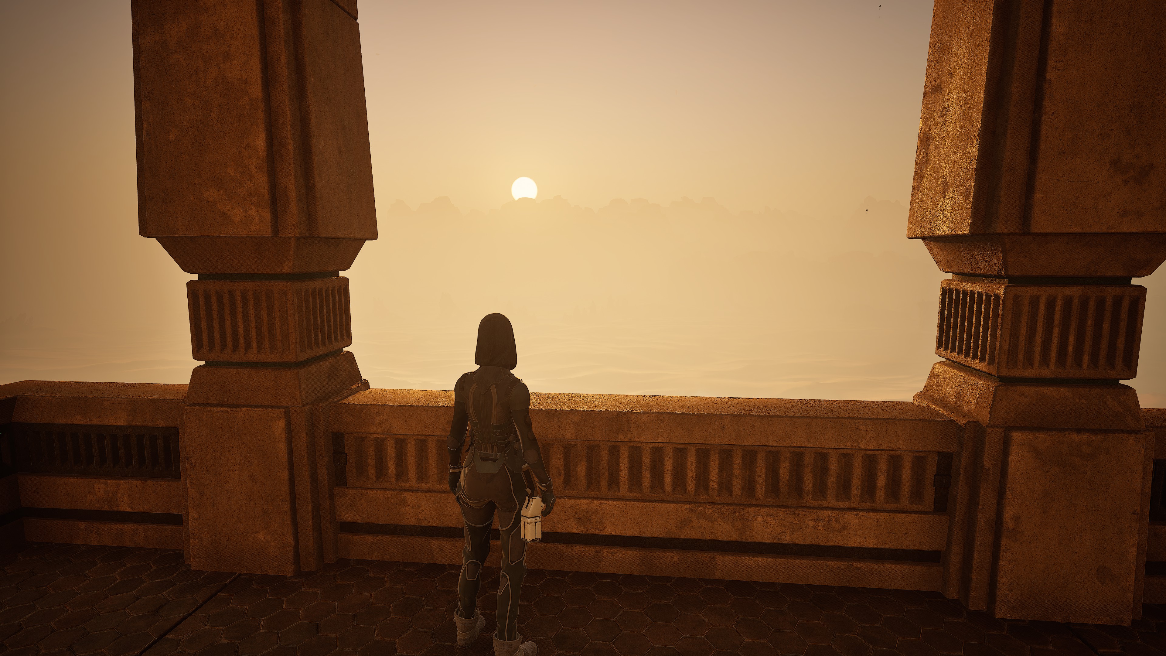 Binary Sunset