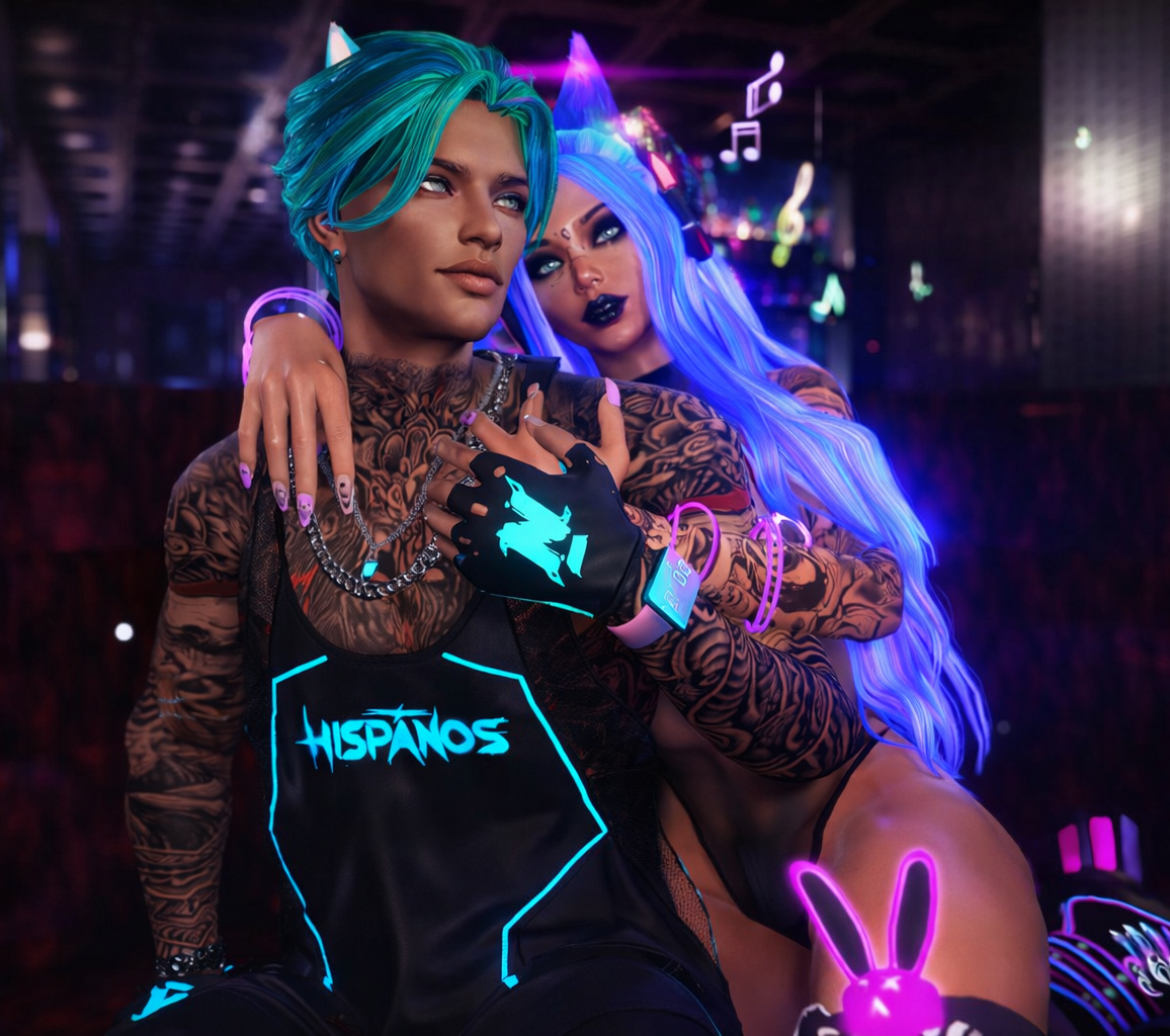 We fit together <3