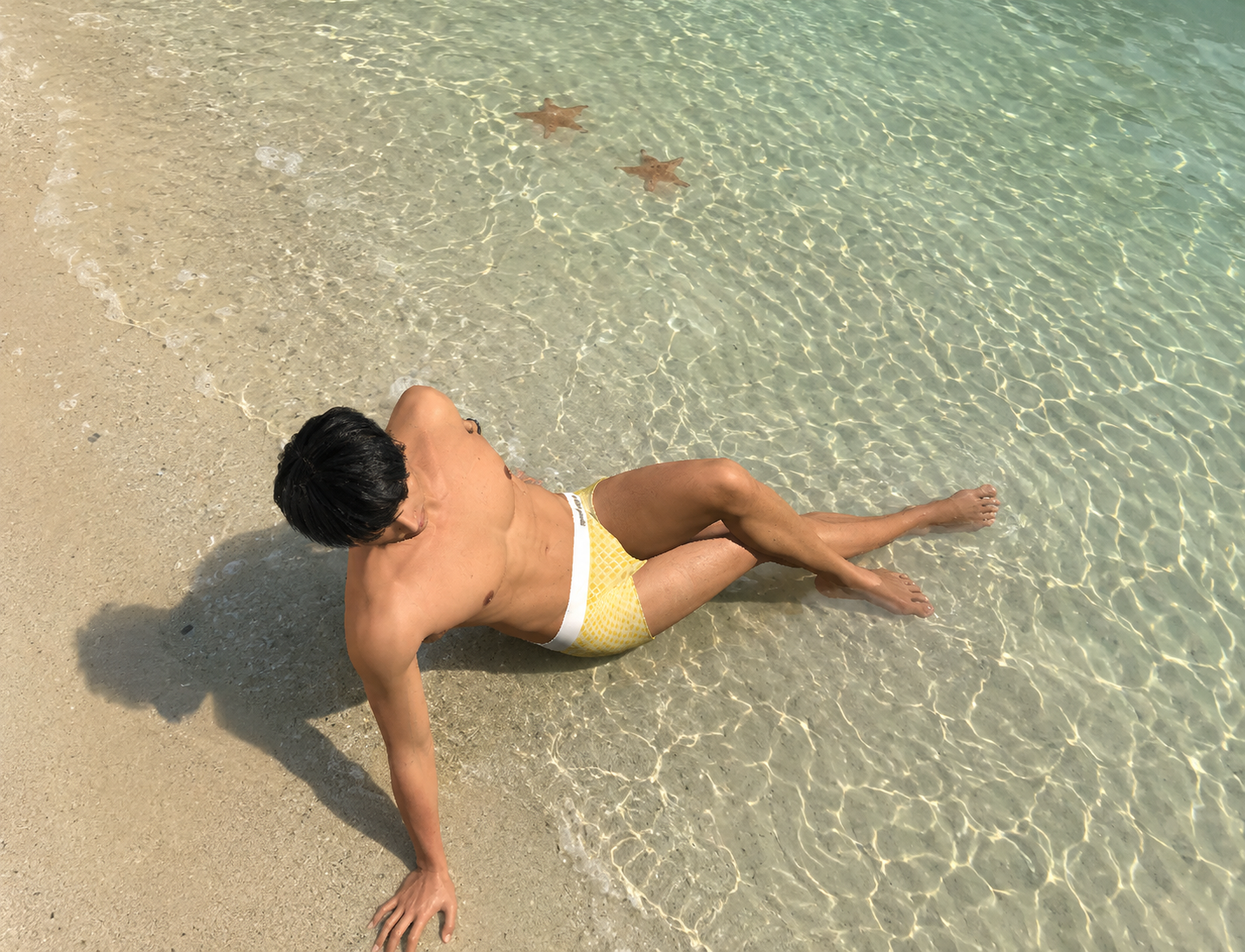 On vacation in the Maldives