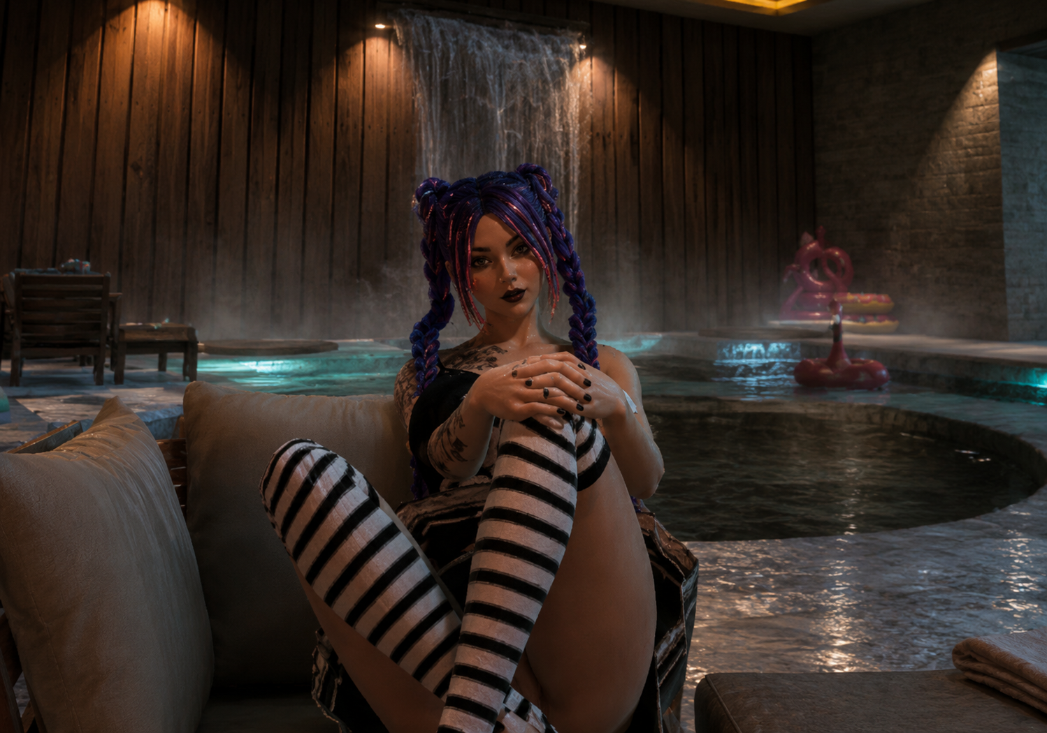 Do  you wanna swim together ?