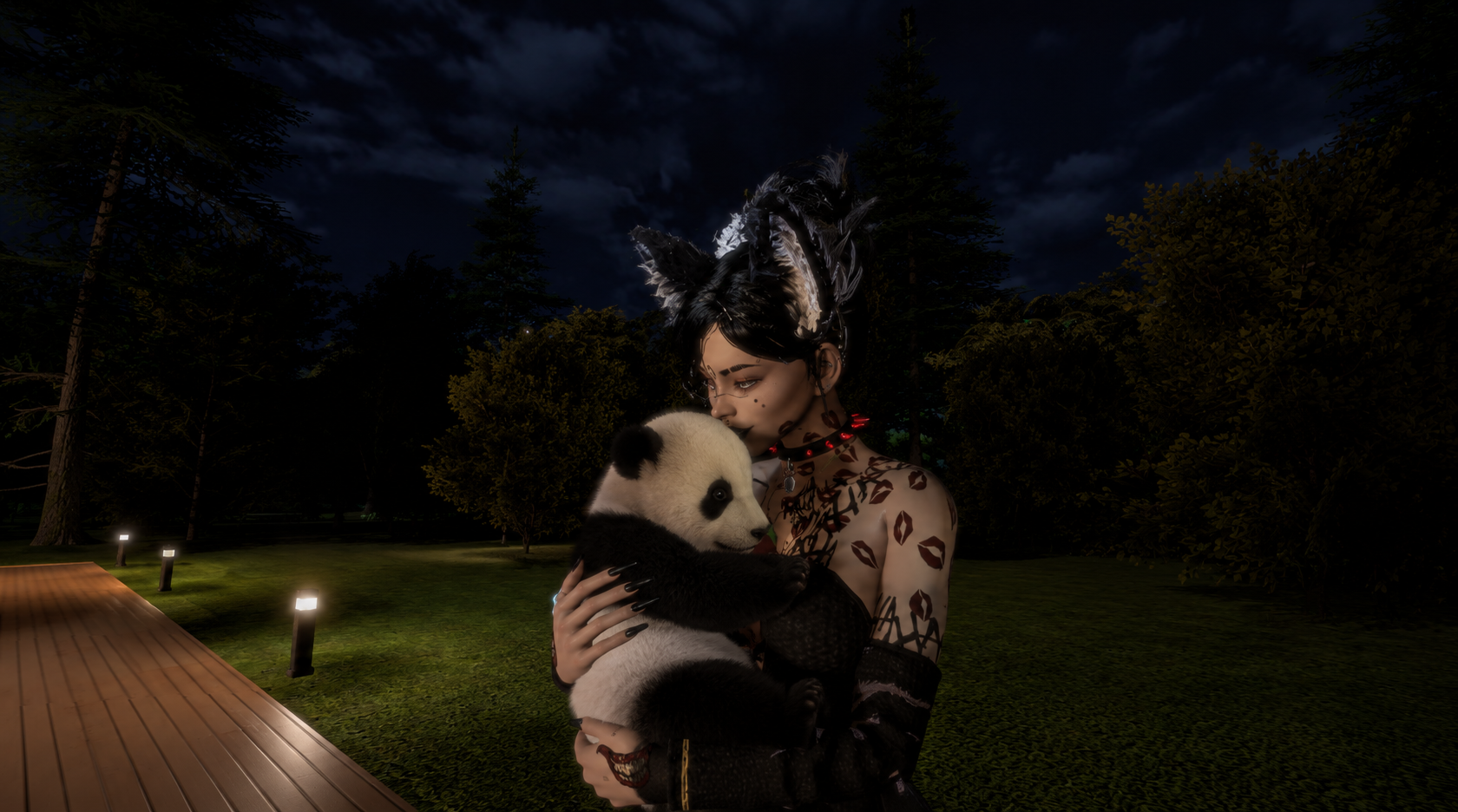 me and panda – 1
