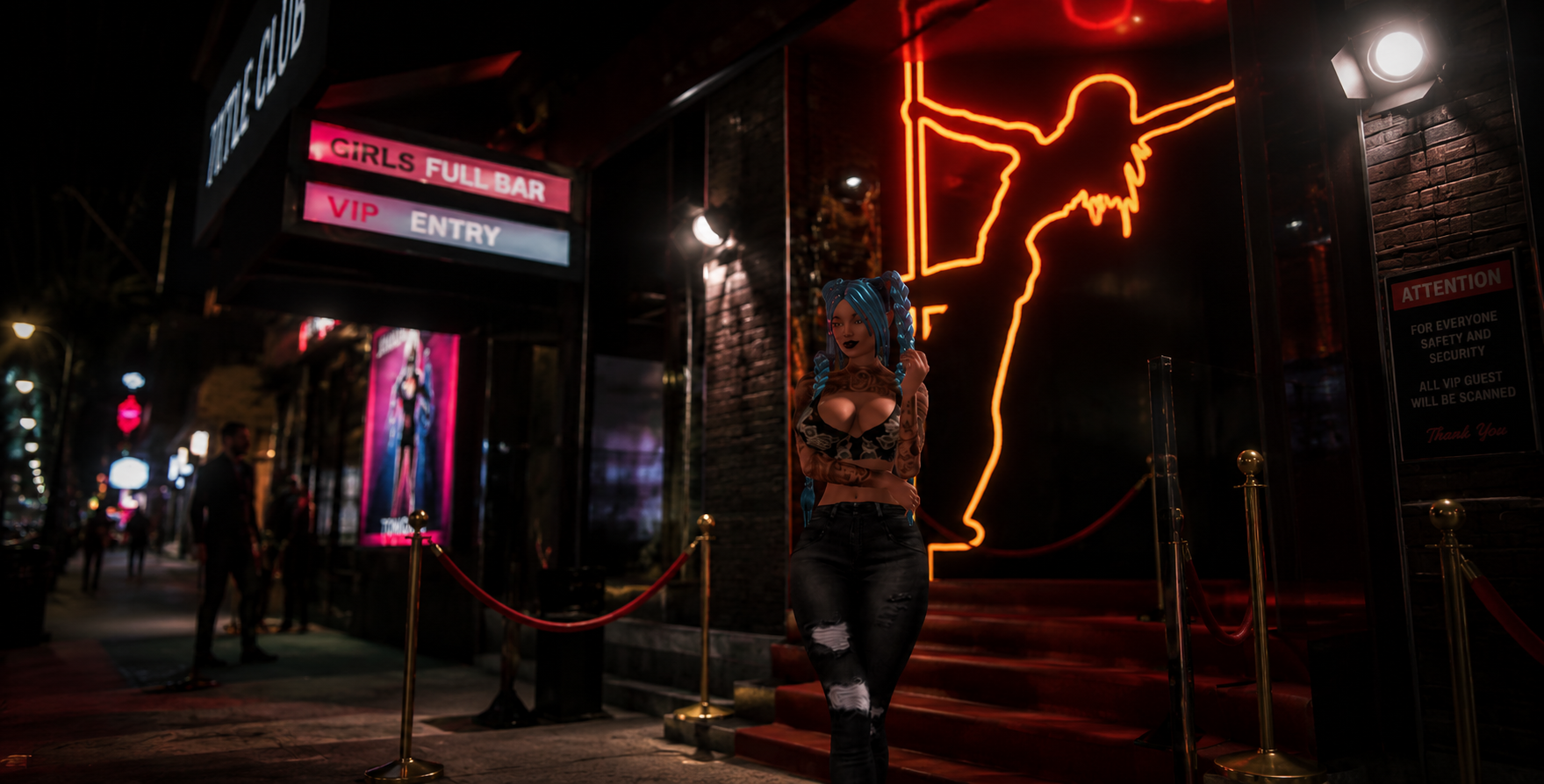 stripper vibes