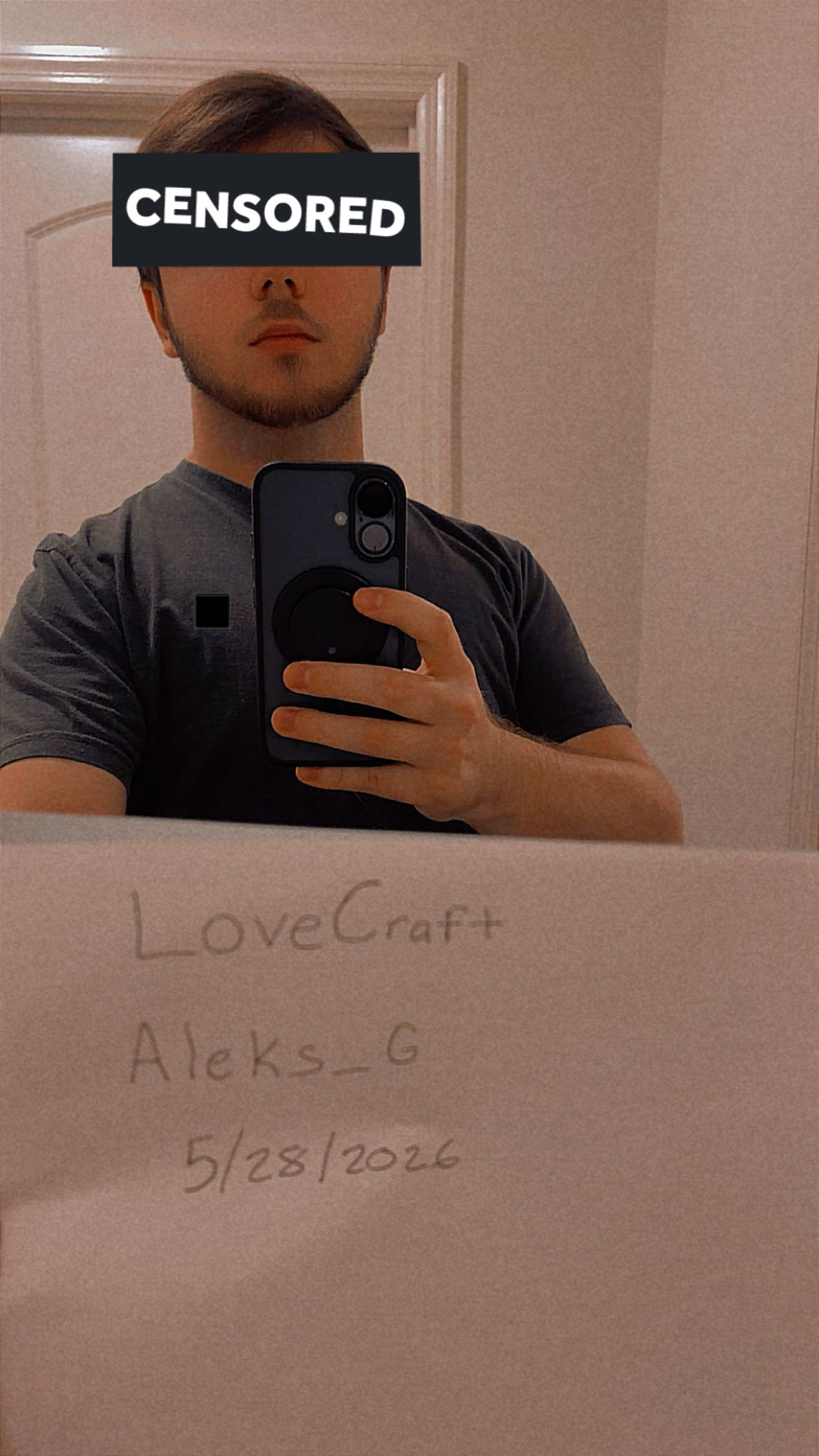 verification photo