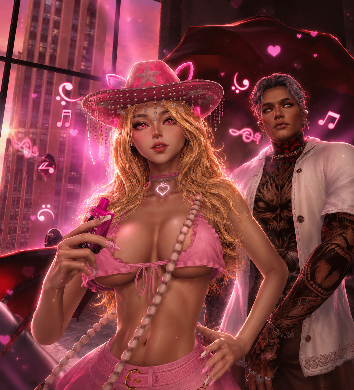 <3