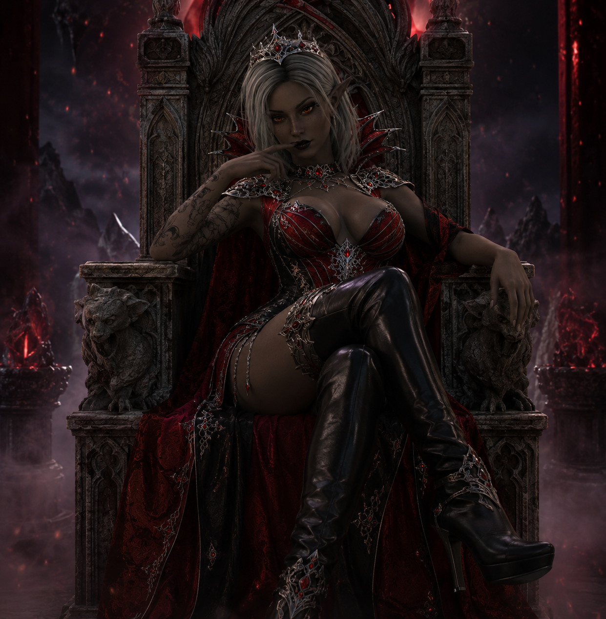 I’m queen, dont touch.