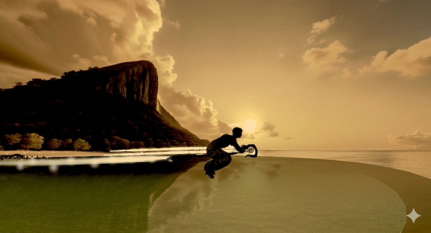 Ride at sunrise