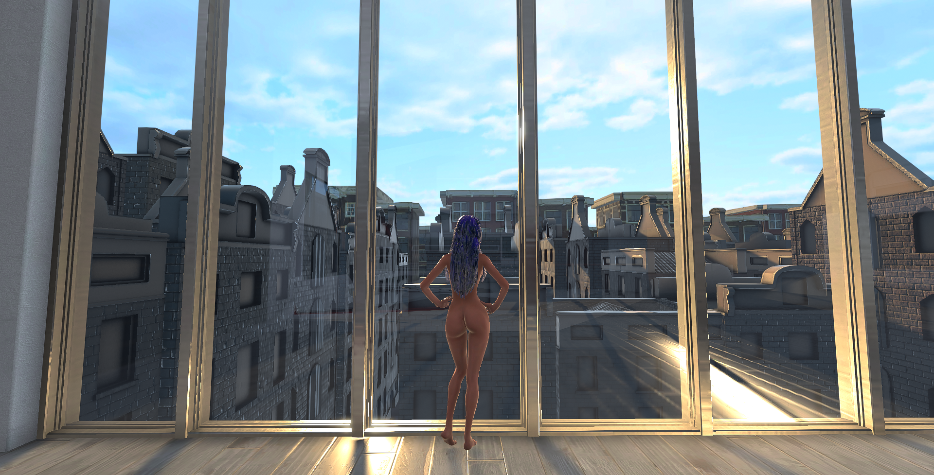 morning city