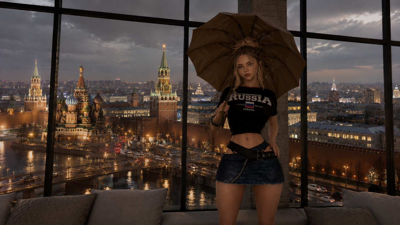 ))