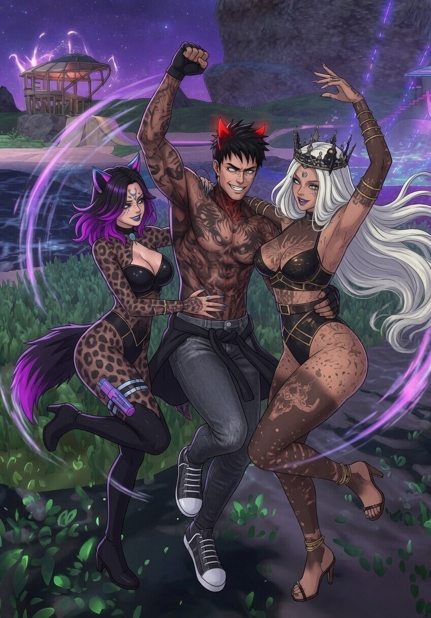 me with nova and queenie