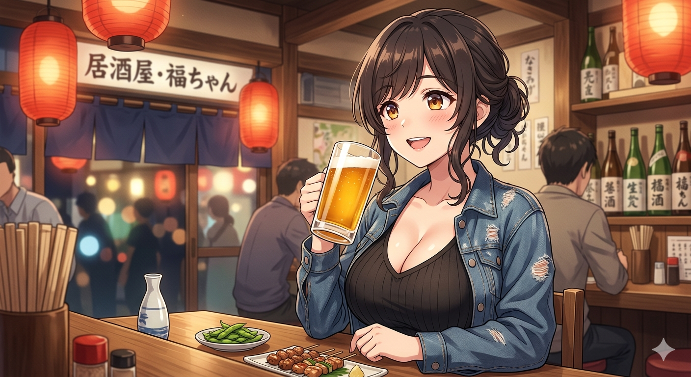 喝